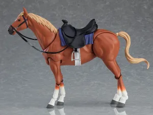 490d figma Horse ver. 2 Light Chestnut Blue Ribbon Passionate Pursuit