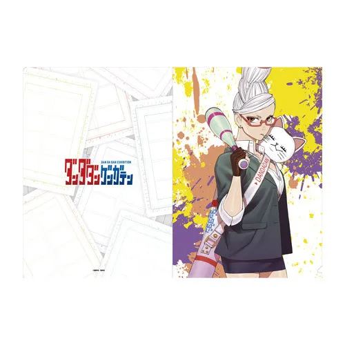 Superhero Merchandise DanDaDan Exhibition - Clear File Set D Seiko Ayase and Turbo Granny