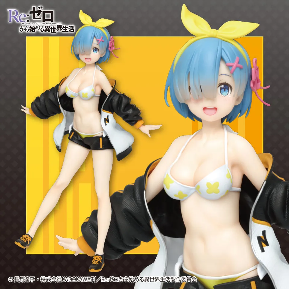 National Treasure Miniature Unit TAITO Re: ZERO Rem Jumper Swimsuit ver
