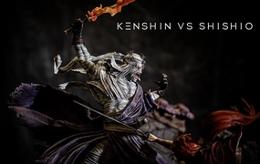 Character Model Top Rated RUROUNI KENSHIN - KENSHIN VS SHISHIO Statue