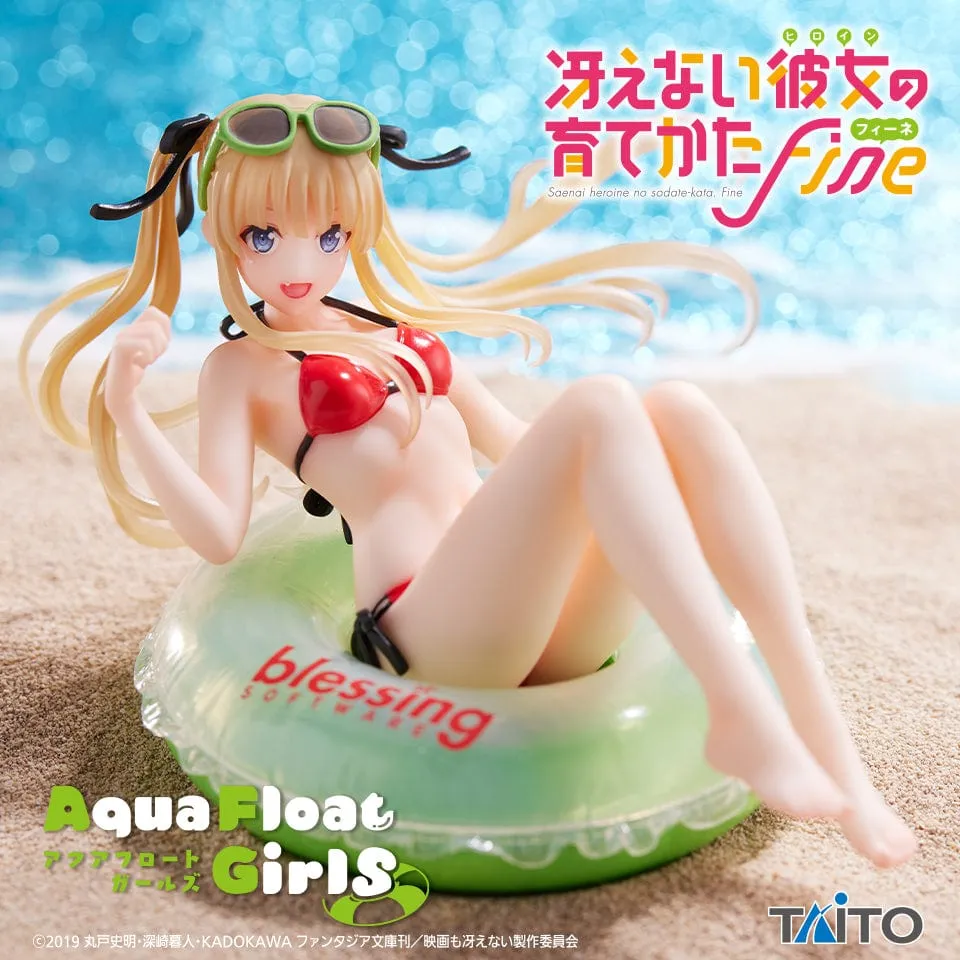 Saekano Fine Aqua Float Girls Figure Eriri Spencer Sawamura Chibi Object