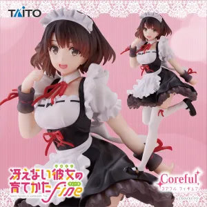 Art Hobby Collectible Toy Saekano How to Raise a Boring Girlfriend Fine Coreful Figure Megumi Kato Maid Clothes ver