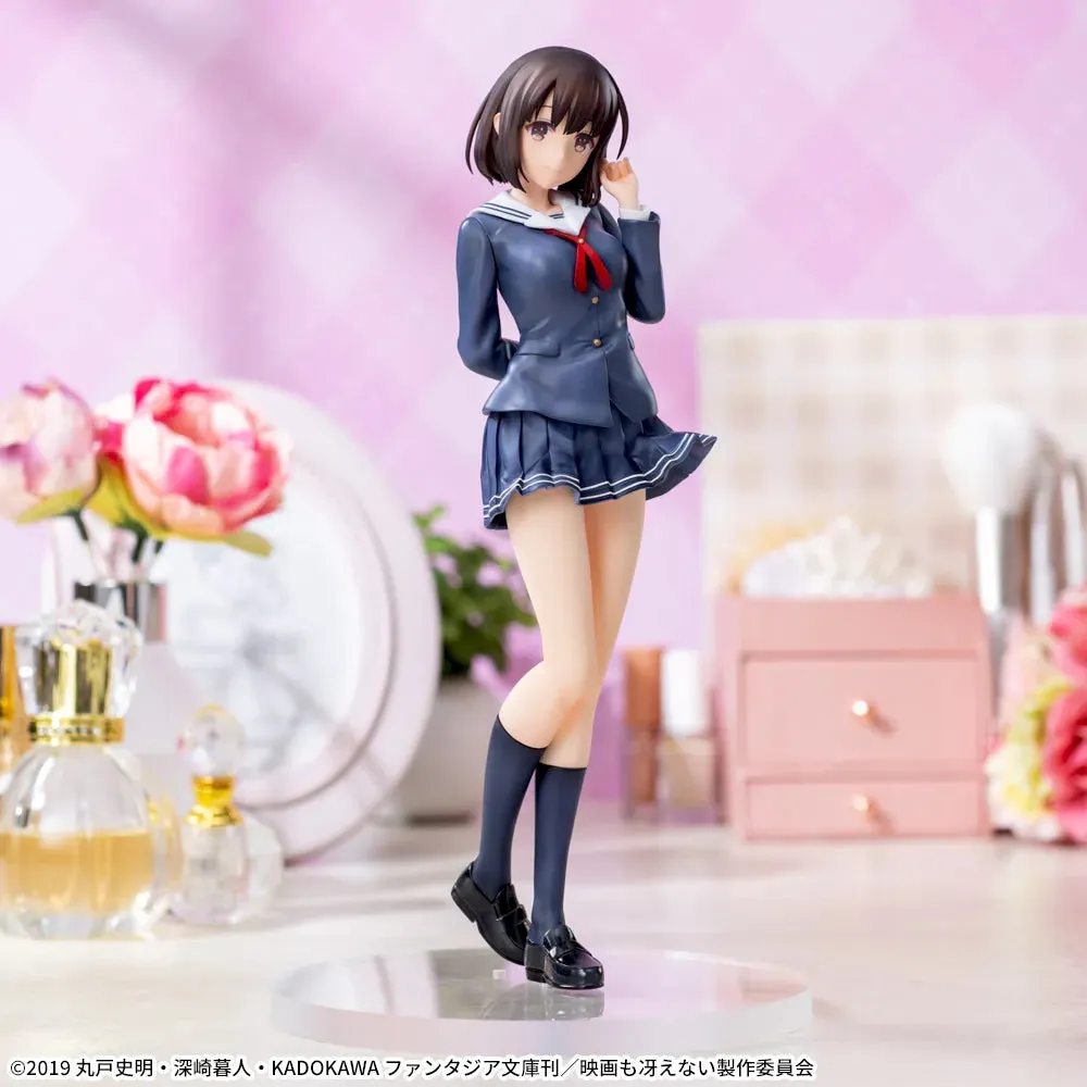 Saekano How to Raise a Boring Girlfriend Luminasta - Megumi Kato Uniform Ver. Detailed Sculpture