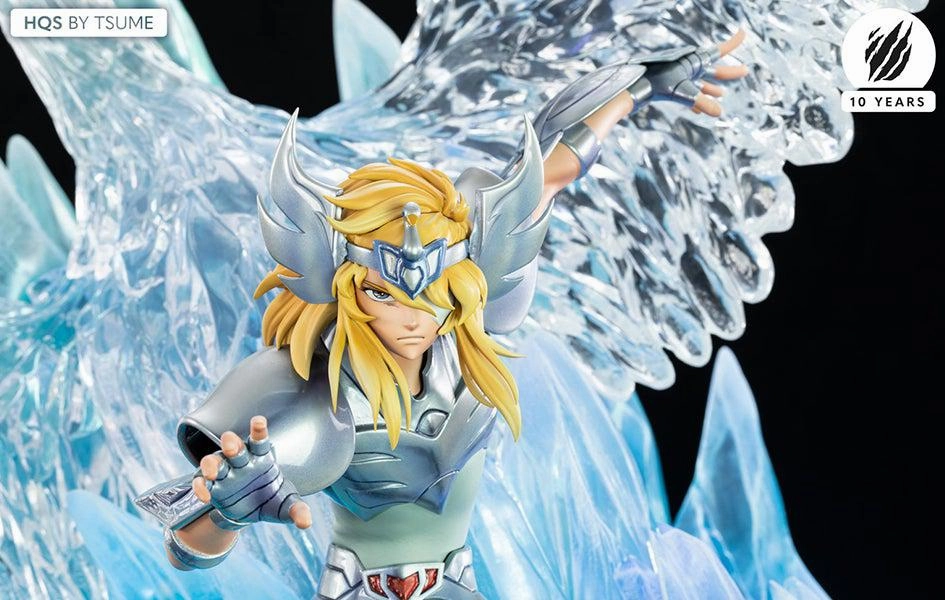 Saint Seiya HQS Cygnus Hyoga Limited Statue Staircase Decor