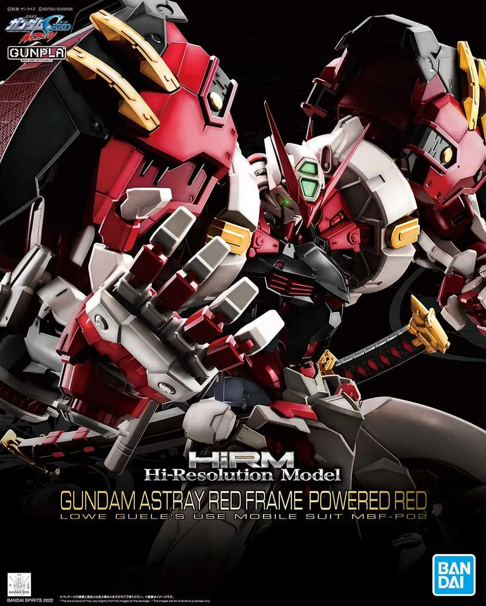 Gundam: Gundam Astray Red Frame Powered Red HiRM Model Award Winner
