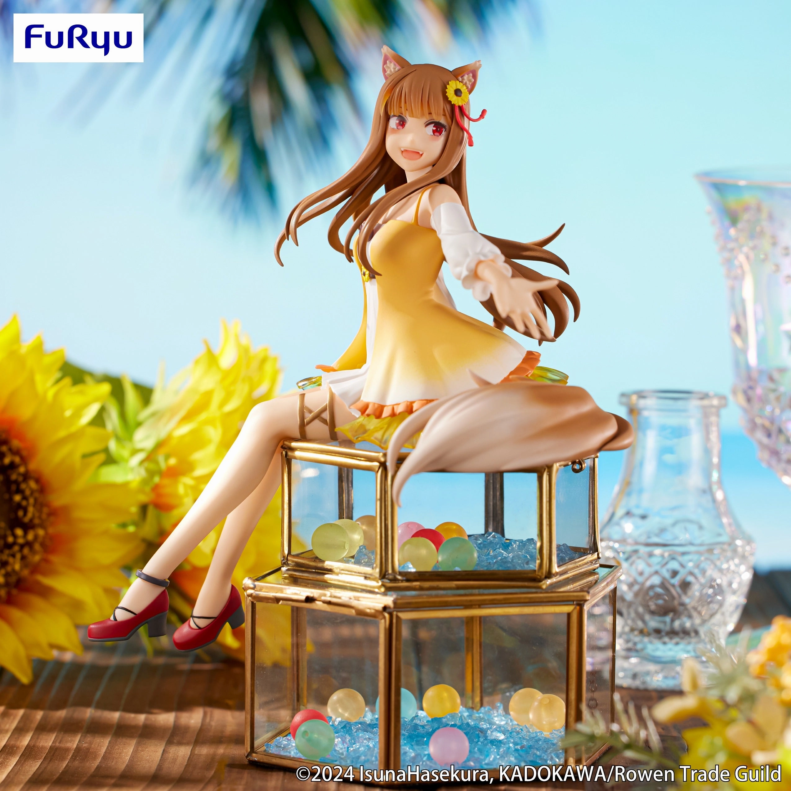 Spice and Wolf Noodle Stopper Figure Holo Sunflower Dress ver Grand Prize People's Choice