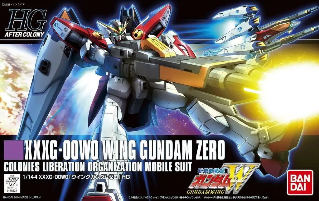 Gundam: Wing Gundam Zero HG Model Fast shipping