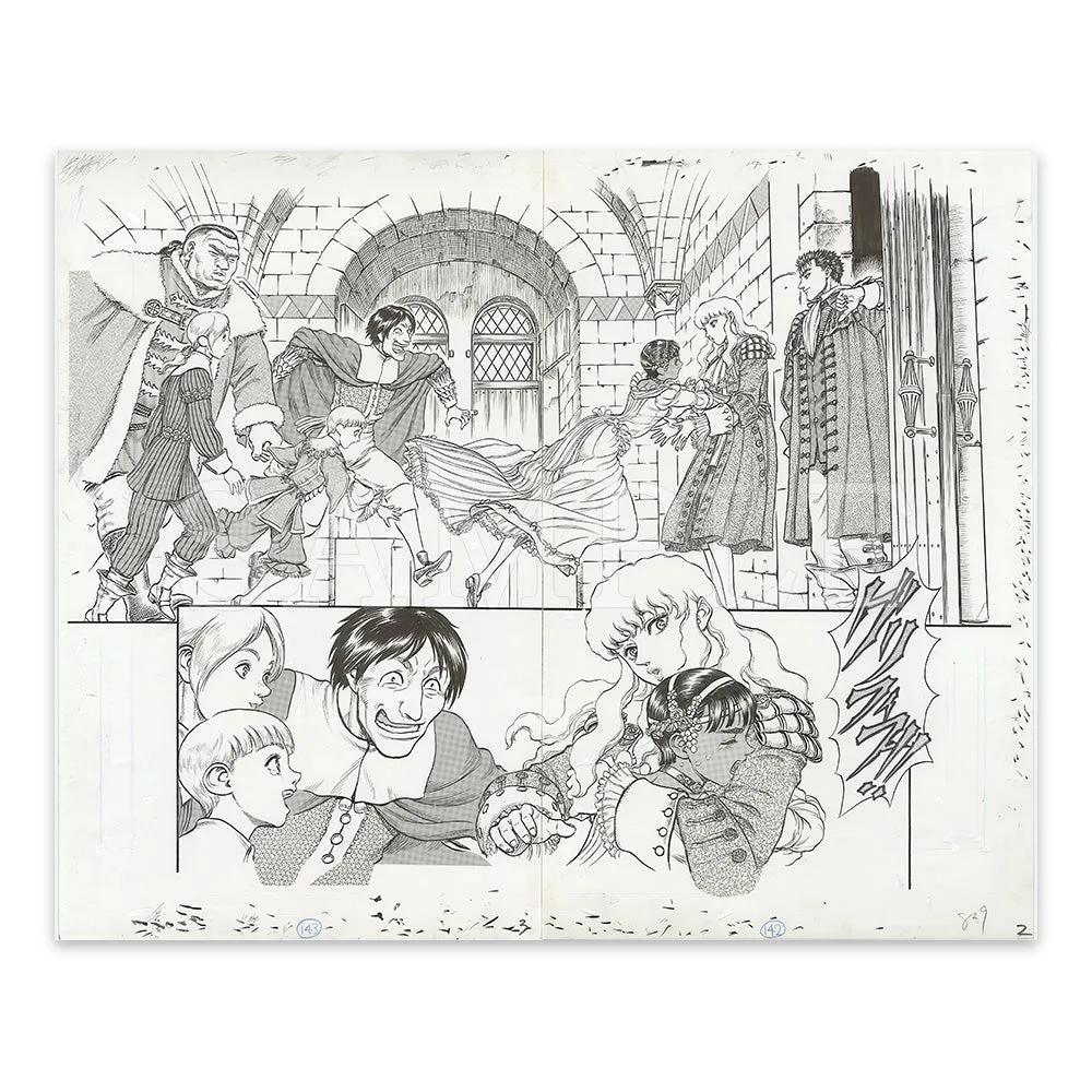 Limited Item YouTube Background [The Great Berserk Exhibition] Character Fine Reproduction Manuscript Type B