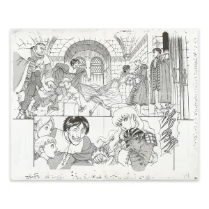 Limited Item YouTube Background [The Great Berserk Exhibition] Character Fine Reproduction Manuscript Type B