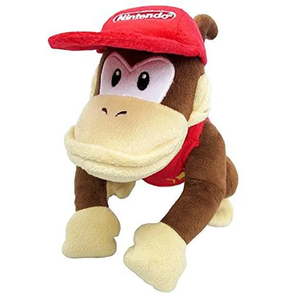 Super Mario Bros.: Diddy Kong 7" Plush Little Figurine