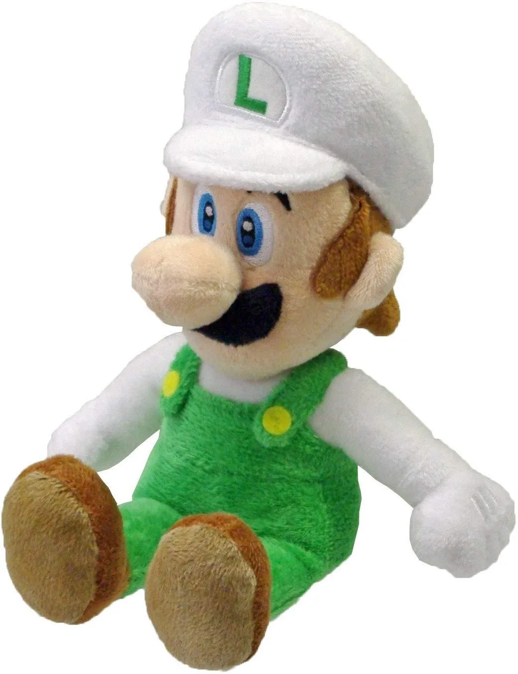 Super Mario Bros.: Fire Luigi 9" Plush Glossy surface