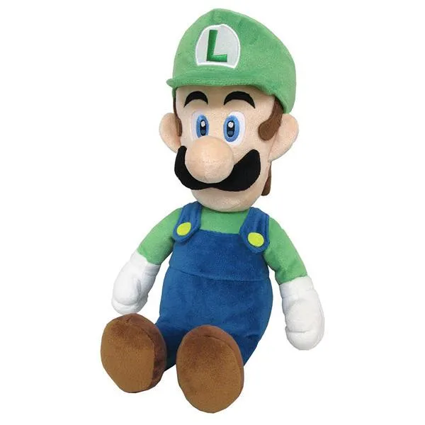 Super Mario Bros.: Luigi 15" Plush Long-Lasting Hue Insignia Worker