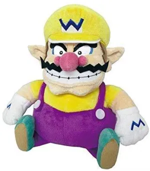 Giant Scale Mini Carving Super Mario Bros.: Wario 10" Plush