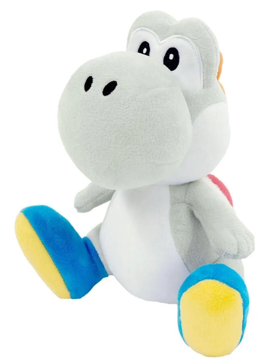 Super Mario Bros.: Yoshi (White) 7.5" All Star Collection Plush Design Studio