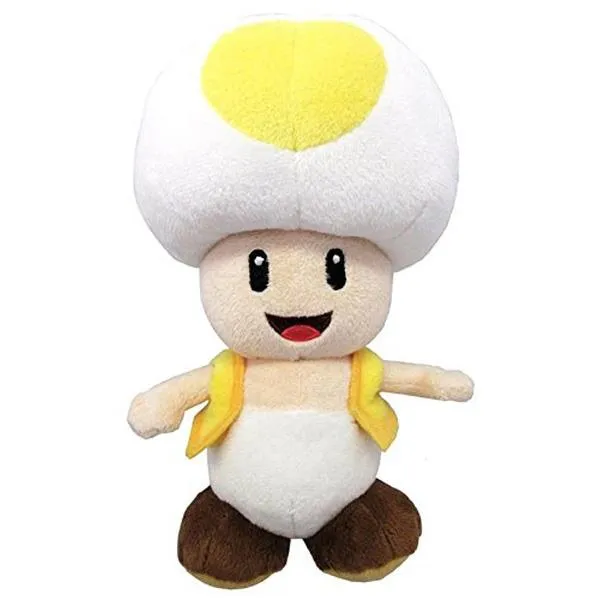 Mammoth Maker Super Mario Bros.: Toad (Yellow) 8" Plush