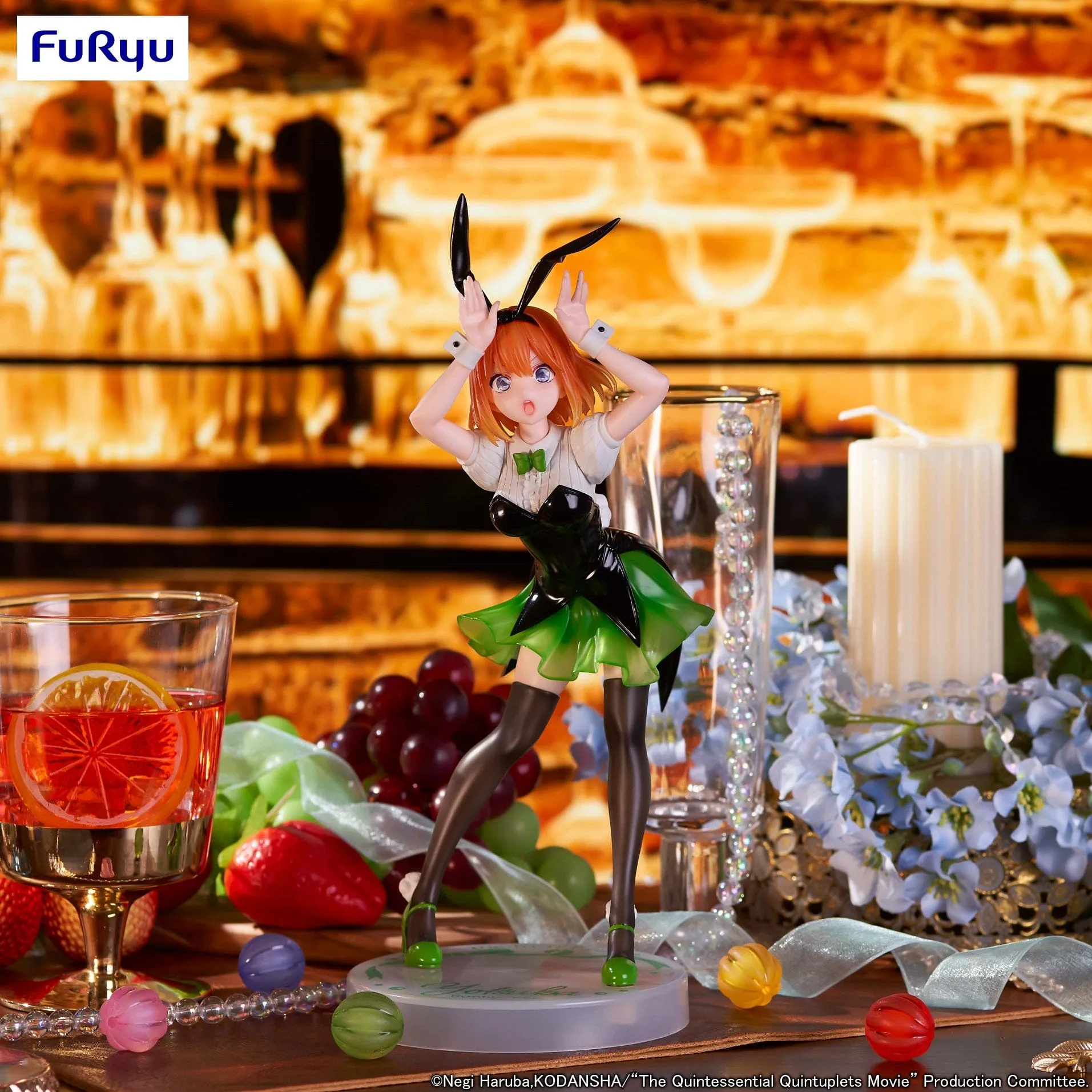 PVC Model The Quintessential Quintuplets Movie Trio-Try-iT Figure Yotsuba Nakano Bunnies ver