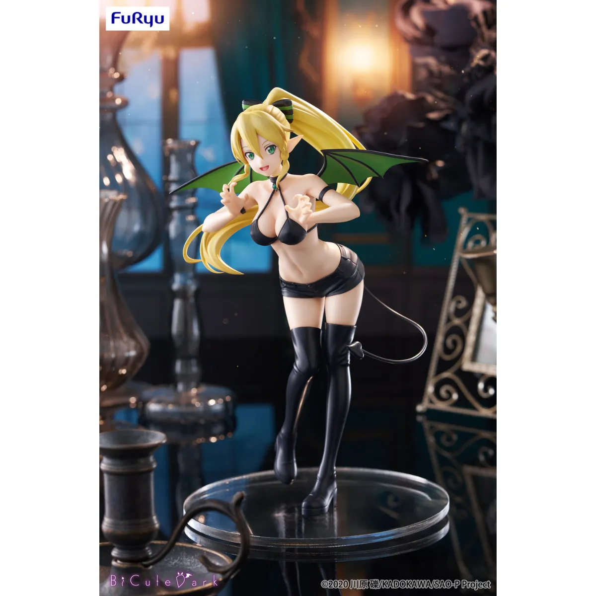 Sword Art Online BiCute Dark Figure - Leafa [Pre-Order March 2026] Hand Painted Casual Fan
