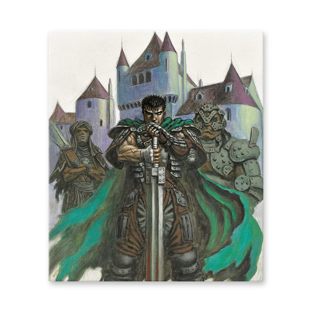 [The Great Berserk Exhibition] F10 Character Fine Board Type D Guts - Dengeki Sen Special Edition Cover Leisure Activity