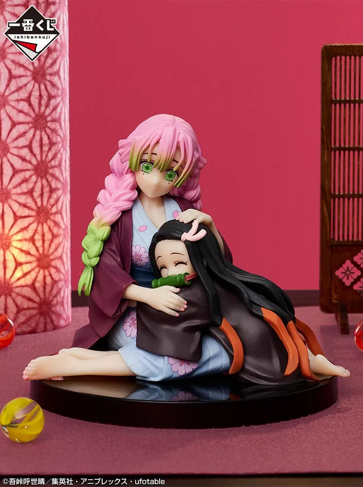 DEMON SLAYER FIGURE ICHIBAN KUJI - GO TO THE SWORDSMITH'S VILLAGE - (C) NEZUKO KAMADO AND MITSURI KANROJI Free Shipping