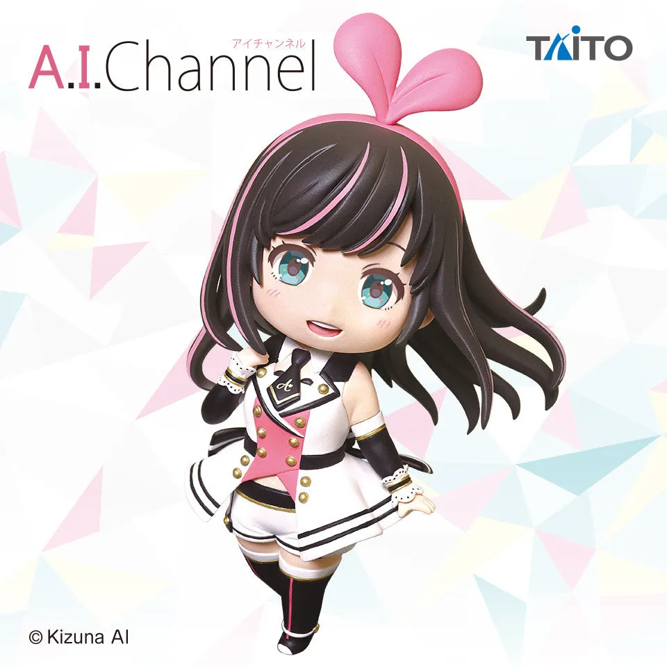 TAITO Kizuna AI  A.I. Channel 2019 Puchieete Figure Vinyl Merchandise Anime Sculpture