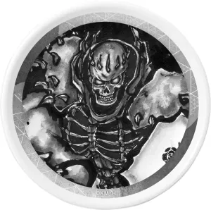 Childhood Memory Vinyl Art [The Great Berserk Exhibition] Berserk x Masayuki Kojou Small Plate Skull Knight