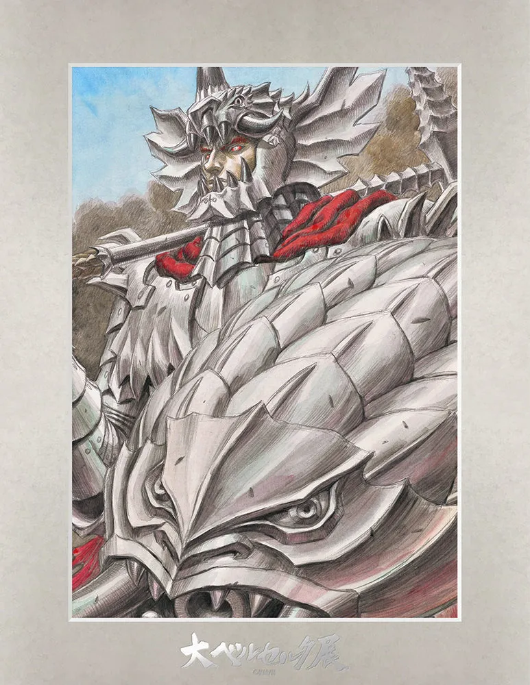 [The Great Berserk Exhibition] Character Fine Mat Grunbeld Official Merchandise