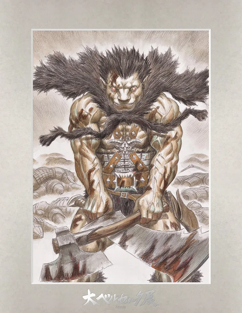 [The Great Berserk Exhibition] Character Fine Mat Zodd Vinyl Collection Collectible Character