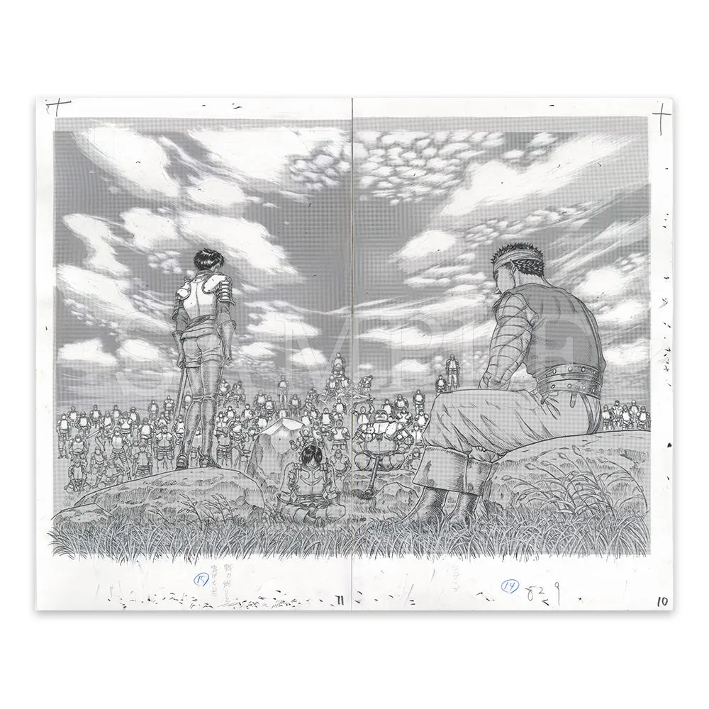 Military Vehicle [The Great Berserk Exhibition] Character Fine Reproduction Manuscript Type D