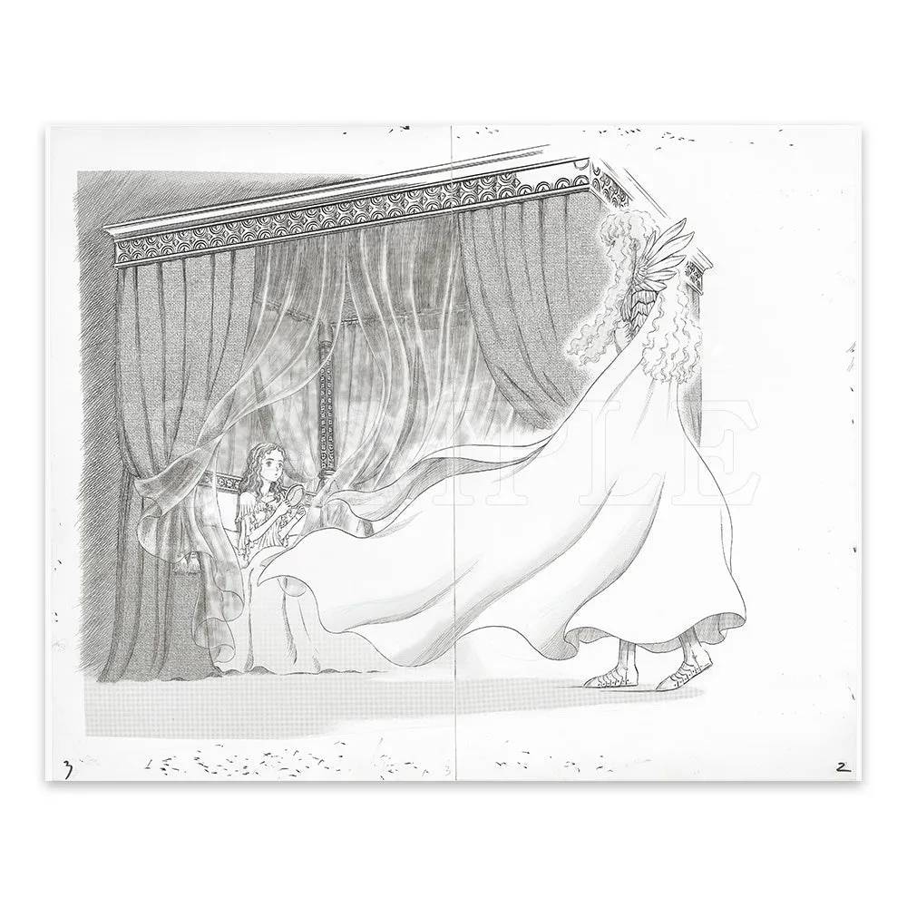 [The Great Berserk Exhibition] Character Fine Reproduction Manuscript Type M Tool Accessory