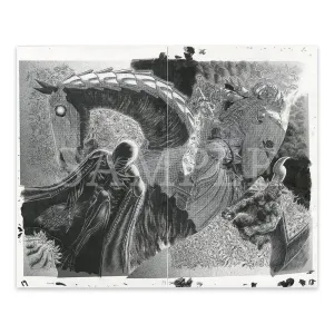 [The Great Berserk Exhibition] Character Fine Reproduction Manuscript Type Q Inclusive Toy Monster Figure