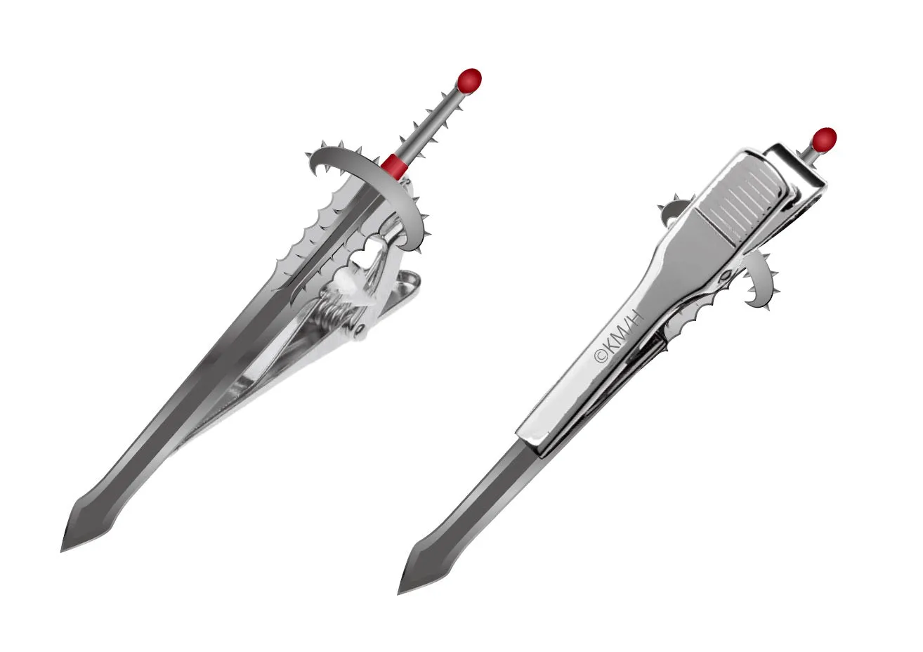 [The Great Berserk Exhibition] Tie Pin Skull Knight Sword Fantasy Showcase