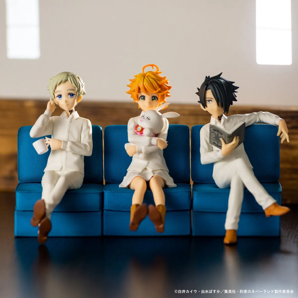 Dining Table Fan Vote The Promised Neverland Premium Figure - Emma Norman Ray Special Set Complete Set of 3 Types