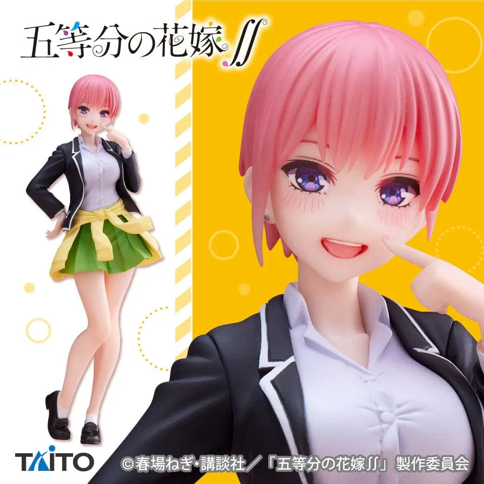 Personalized Exhibit The Quintessential Quintuplets ? Coreful Figure Nakano Ichika Uniform ver Renew
