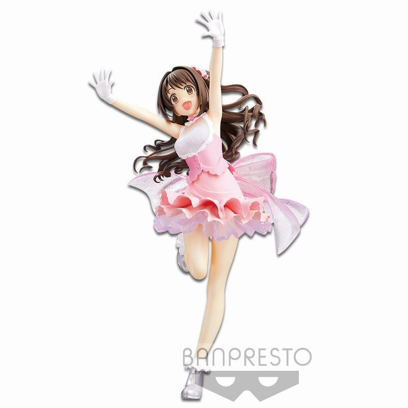 THE IDOLMASTER CINDERELLA GIRLS ESPRESTO EST DRESSY AND MOTIONS UZUKI SHIMAMURA Poseable Figure Movie Display