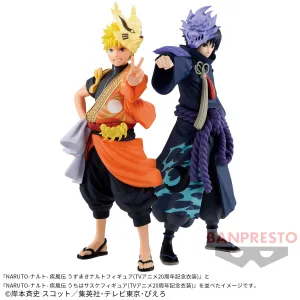 Market Trend NARUTO SHIPPUDEN FIGURE - TV ANIME 20TH ANNIVERSARY COSTUME - SASUKE AND NARUTO SPECIAL SET 2 Pcs