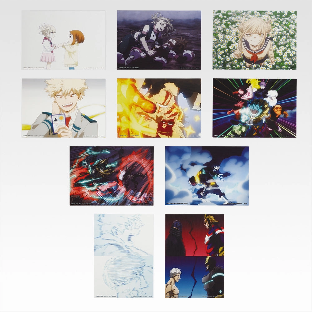 Limited Piece Theme Model Ichiban Kuji My Hero Academia On Top of Happiness - I Prize Canvas-Style Board Complete Set of 10 Types