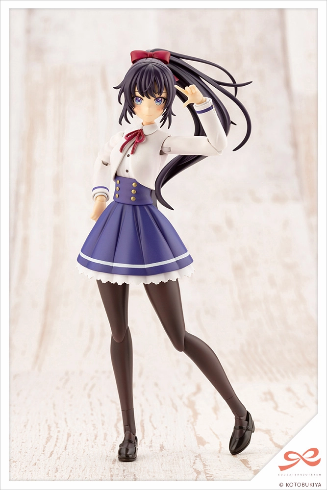 Sousai Shoujo: Ritsuka Saeki [High School Winter Clothes] Dreaming Style Snow White Model Kit Action Replica