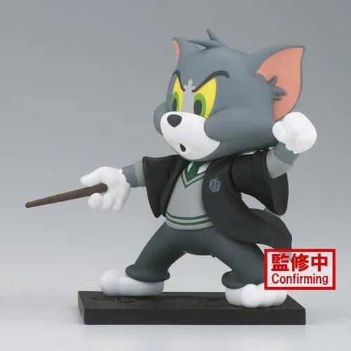 TOM AND JERRY FIGURE COLLECTION SLYTHERIN TOM AND GRYFFINDOR JERRY WB100TH ANNIVERSARY VER (A: TOM ) Amphibian Statue