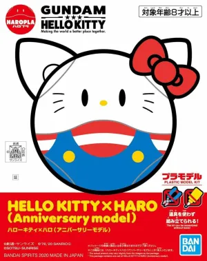 Hello Kitty/Gundam: Hello Kitty/Haro (Anniversary Model) Model Movie Character
