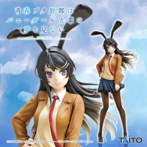 Seishun Buta Yarou CF Mai Sakurajima ~ Uniform Bunny ver Coreful Figure Fantasy Showcase