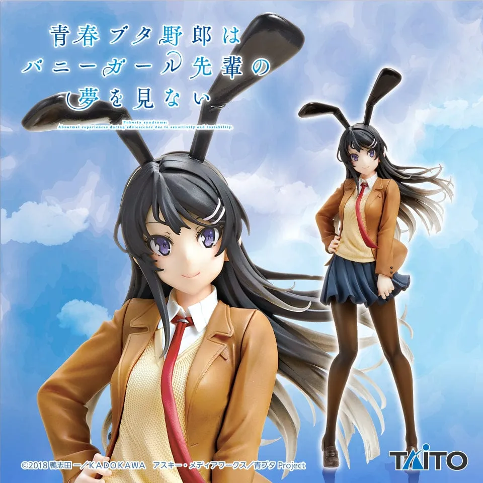 Seishun Buta Yarou CF Mai Sakurajima ~ Uniform Bunny ver Coreful Figure Fantasy Showcase