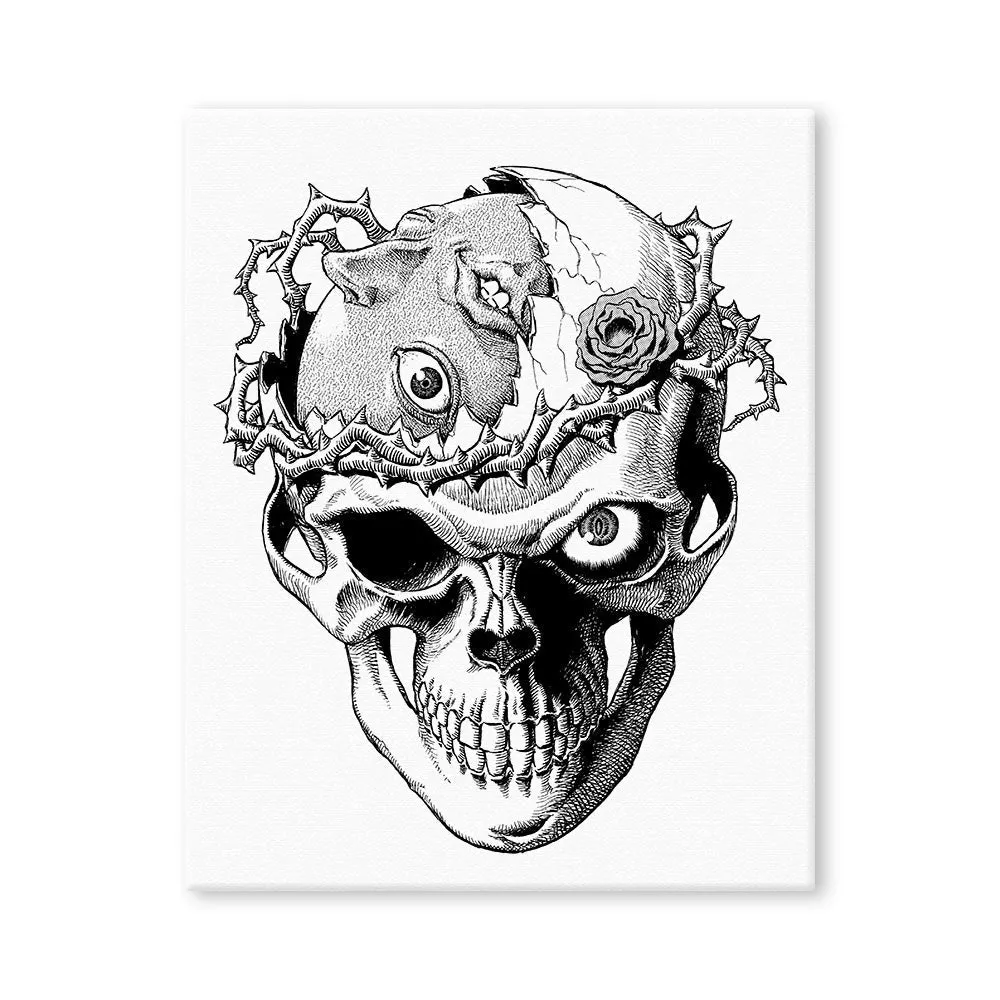 Recognition Gift [The Great Berserk Exhibition] F3 Character Fine Board Type B Skull