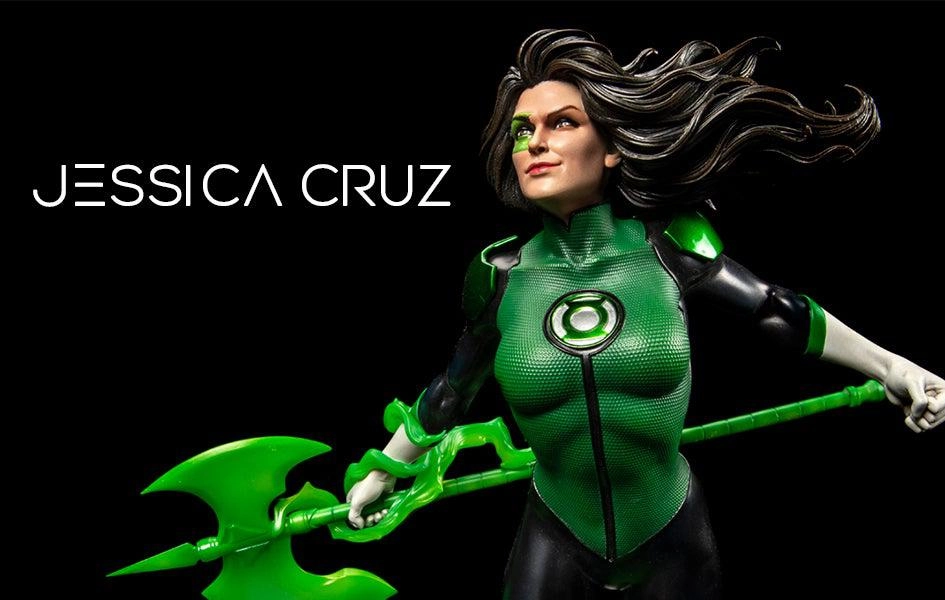 Art Exhibit Display Hero Jessica Cruz Rebirth 1/6 Scale Statue
