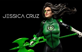 Art Exhibit Display Hero Jessica Cruz Rebirth 1/6 Scale Statue