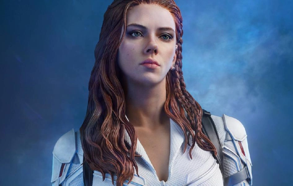 Black Widow (Scarlett Johansson) 1/4 Scale Statue - Snowsuit Version Immersive experience Unisex Design