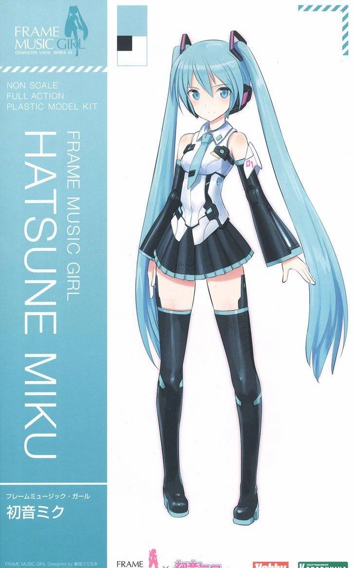 Vocaloid: Frame Music Girl Hatsune Miku Model Custom Figure Hidden Gem